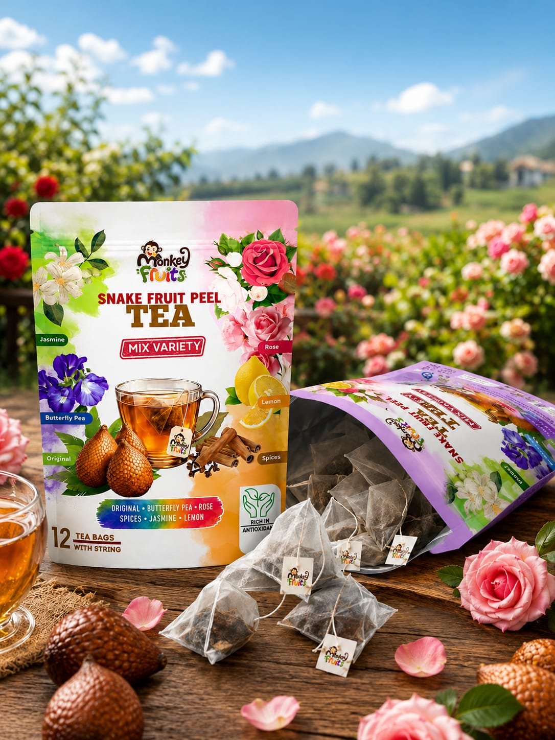 Processed Salak Fruit fruit tea