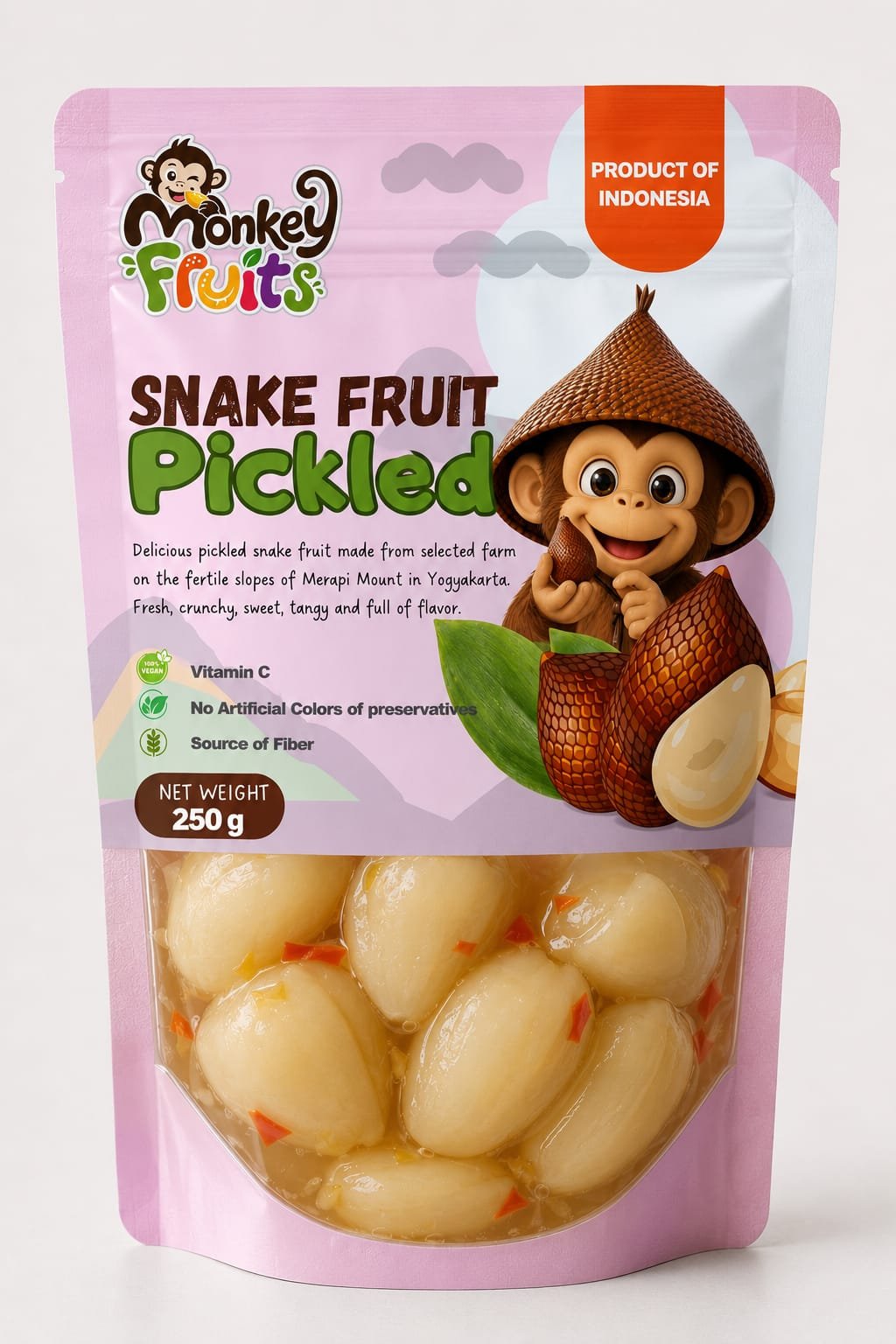 Processed Salak Fruit pickled (1)